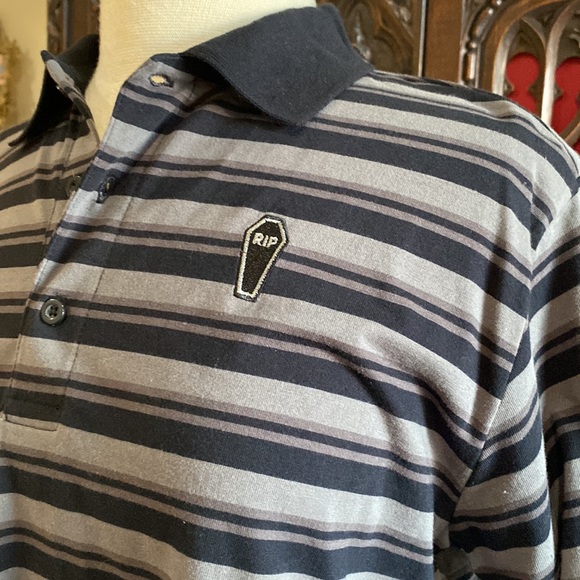 Hot Topic rip Halloween punup 50s horror punk crop top S - Picture 2 of 3